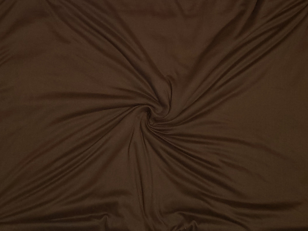 Brown  Double Brushed Poly