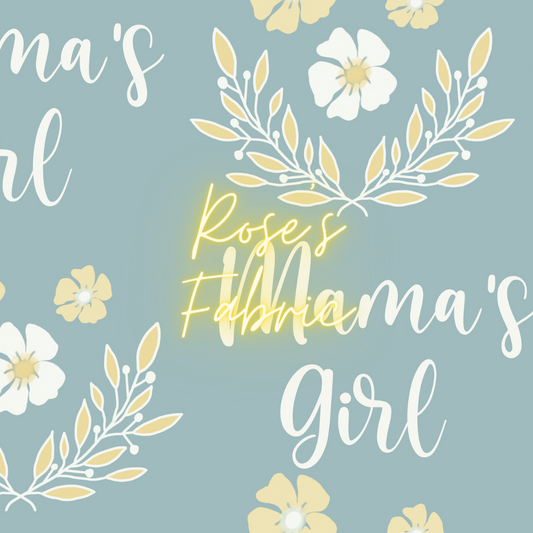 Mama's Girl Floral Seamless File