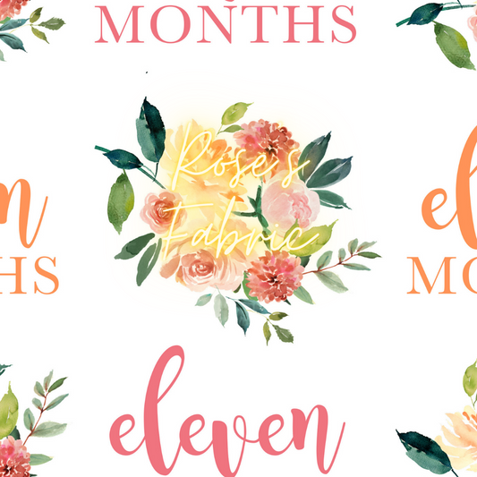 Eleven Months Floral Seamless File