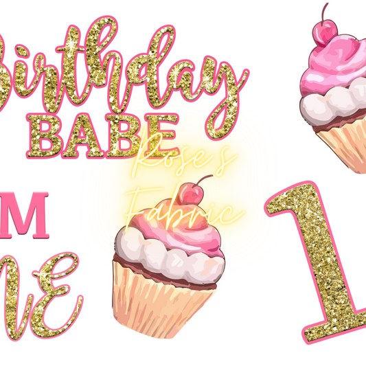 First Birthday Seamless File