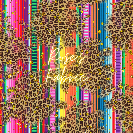 Animal Print Stripes Seamless File