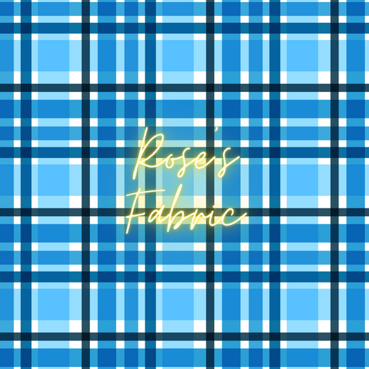 Blue Plaid Seamless File