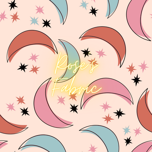 Moon & Stars Seamless File