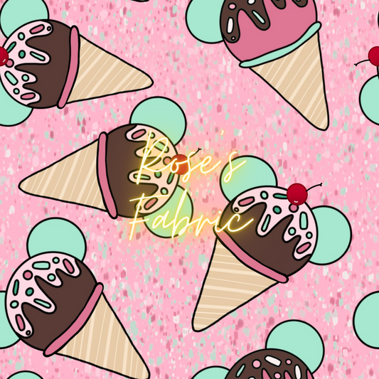 Ice Cream Cone Seamless File