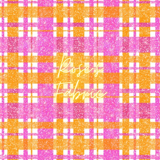 Glitter Plaid Seamless File