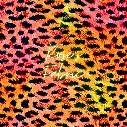 Colorful Cheetah Fur Seamless File
