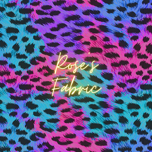 Colorful Cheetah Fur Seamless File