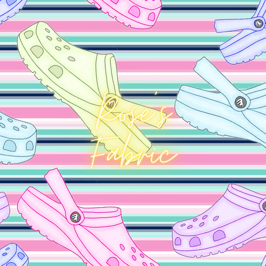 Stripe Crocs Seamless File