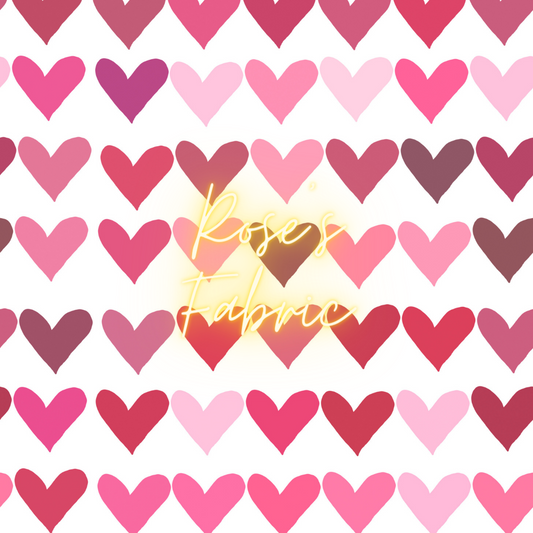 Muted Valentine Hearts Seamless File