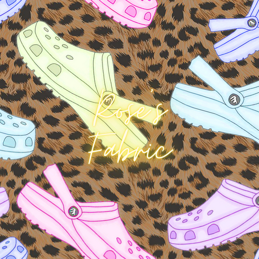 Cheetah Crocs Seamless File