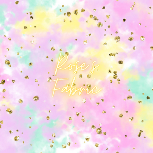 Pastel Paint Splatter Gold Foil Seamless File