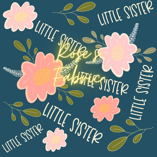 Little Sister Floral Seamless File