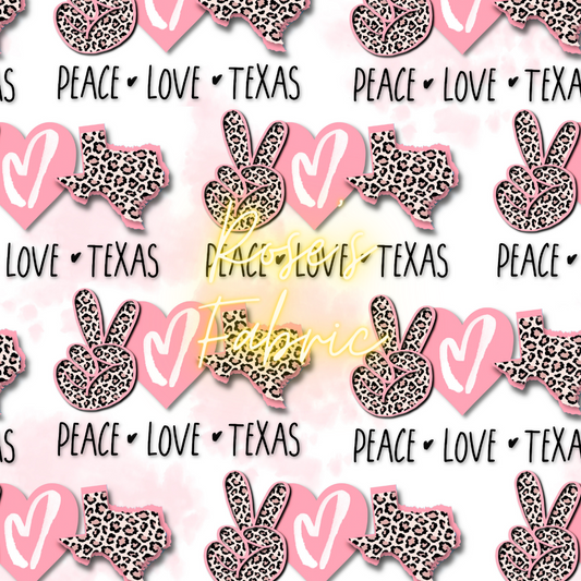 Peace Love Texas Seamless File