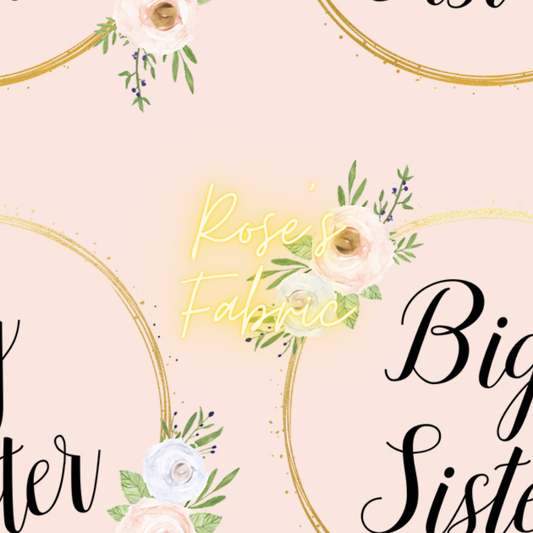 Big Sister Floral Seamless File