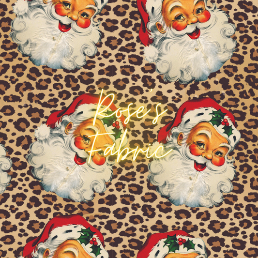 Cheetah Santa Seamless File
