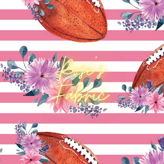 Floral Football Seamless File