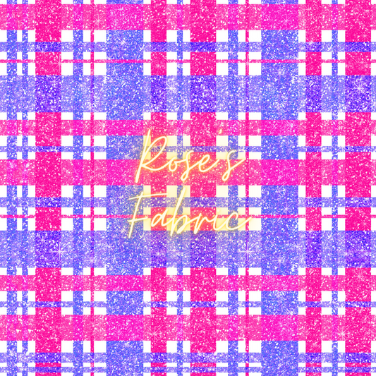 Glitter Plaid Seamless File